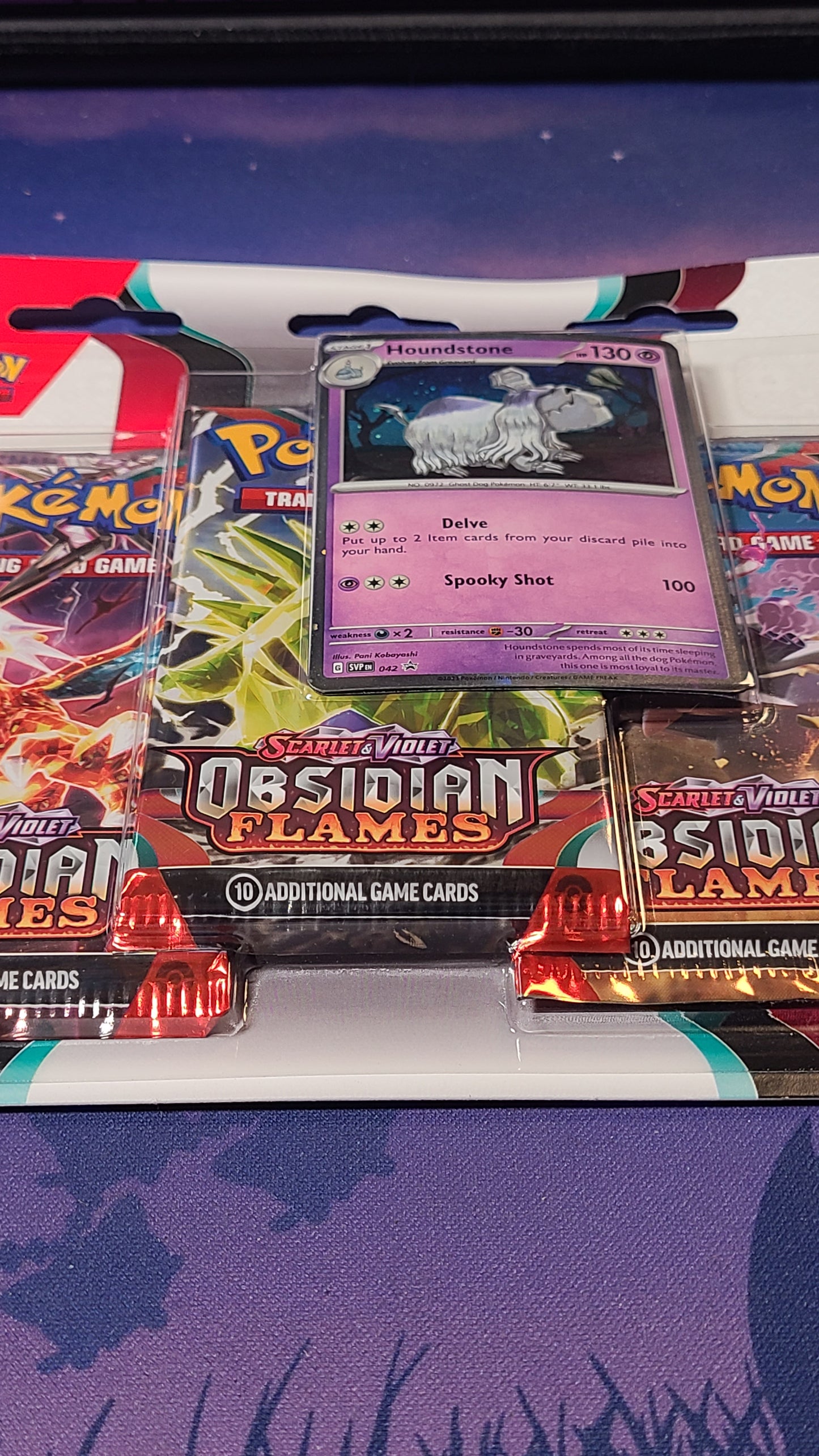 Obsidian Flames 3 Pack Blister