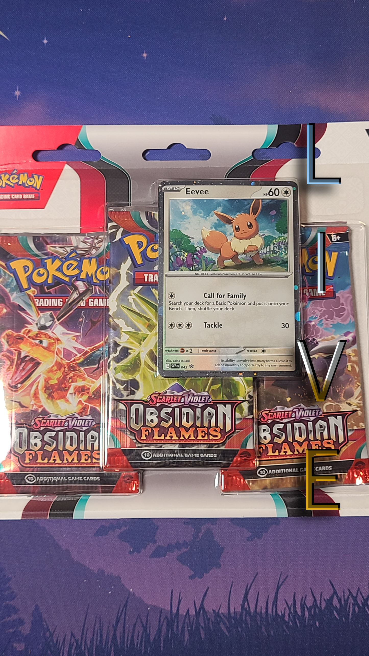 Obsidian Flames 3 Pack Blister