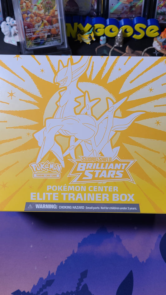 Brilliant Stars Pokémon Center Elite Trainer Box (Sealed)