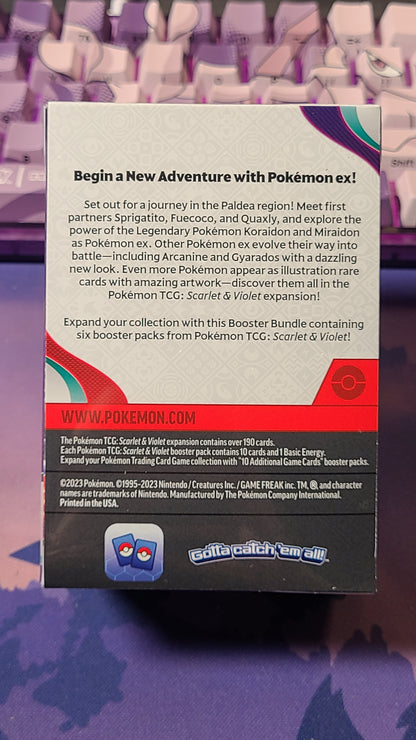 Scarlet & Violet Base Set Booster Bundle