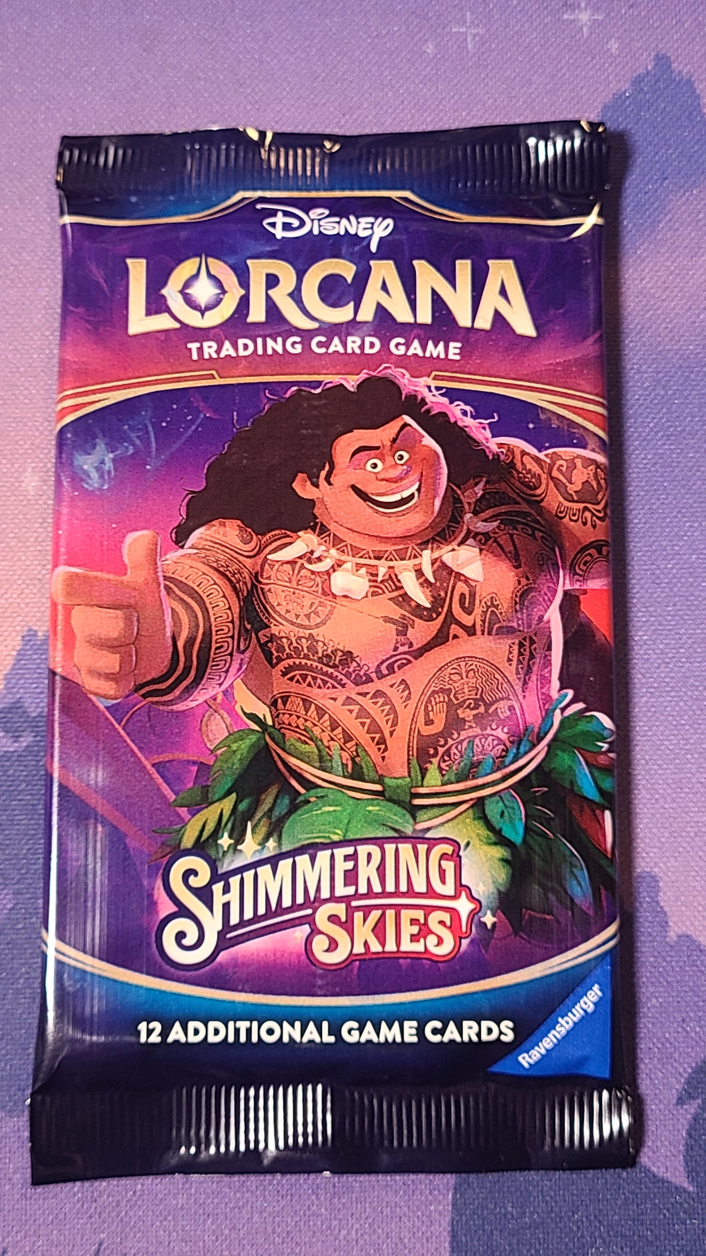 Disney Lorcana Shimmering Skies Booster Pack (Live Opening)
